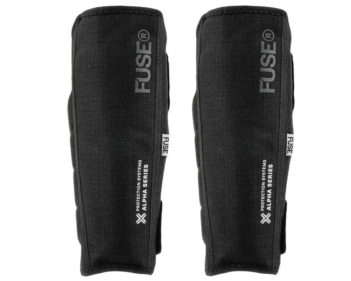 Fuse Alpha Pro Shin Guards (Black/Grey) (S)